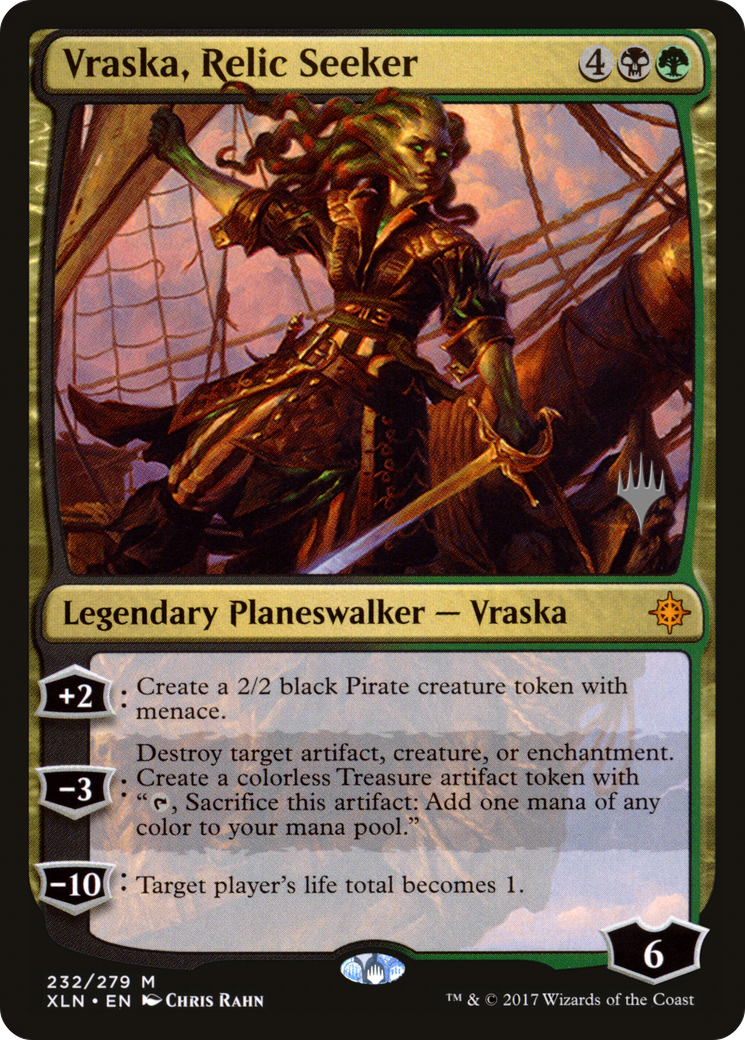 Vraska, Relic Seeker (PPM20-232) [Ixalan Promos] MTG Single Wizards of the Coast