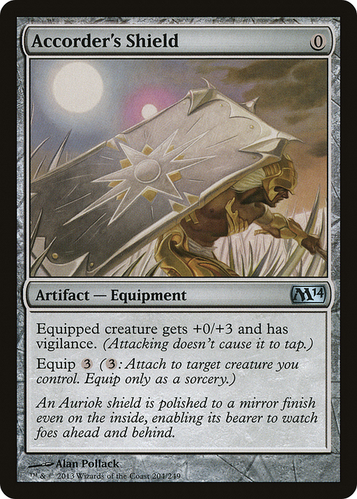 Accorder's Shield (M14-204) [Magic 2014] MTG Single Wizards of the Coast