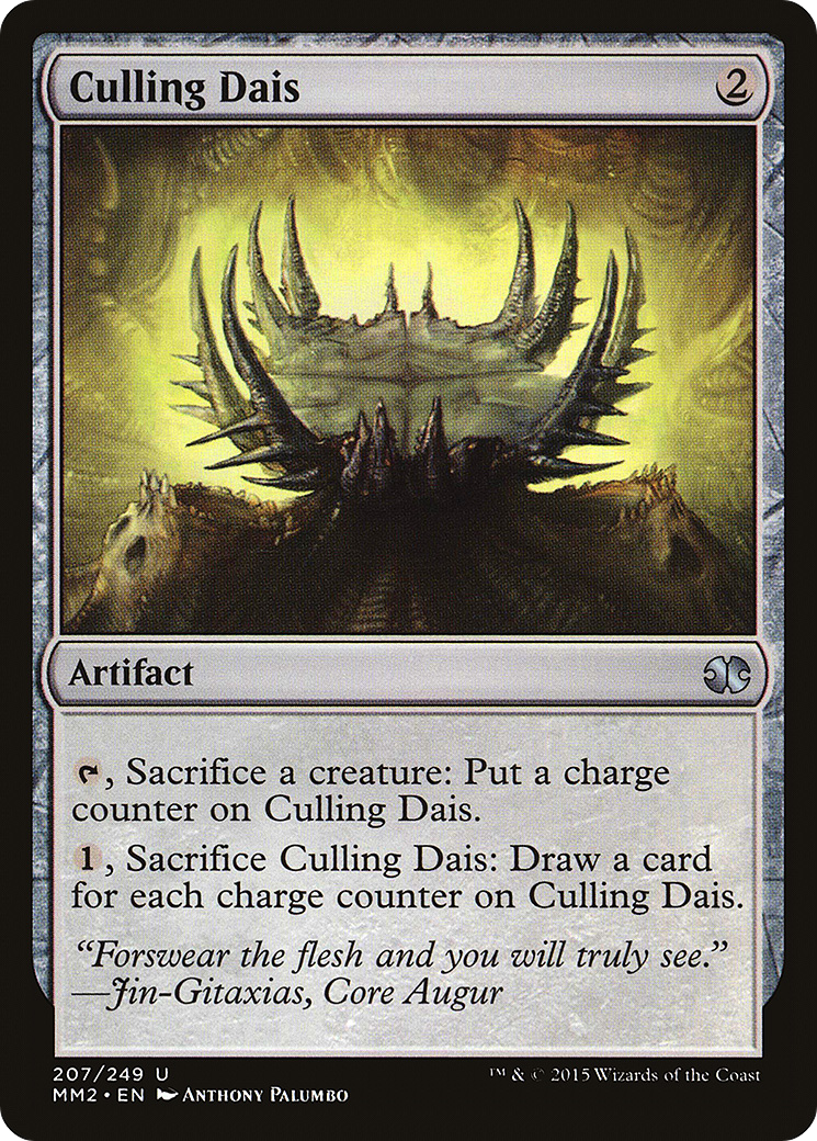 Culling Dais (MM2-207) [Modern Masters 2015] MTG Single Wizards of the Coast
