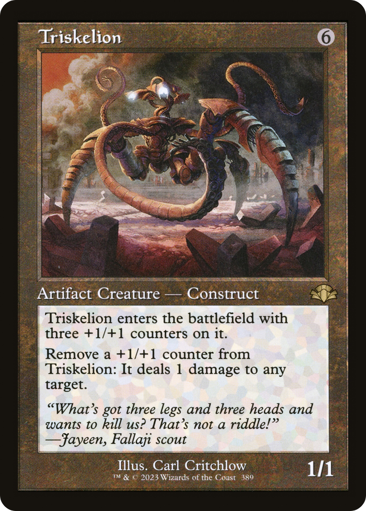 Triskelion (DMR-389) [Dominaria Remastered] MTG Single Wizards of the Coast
