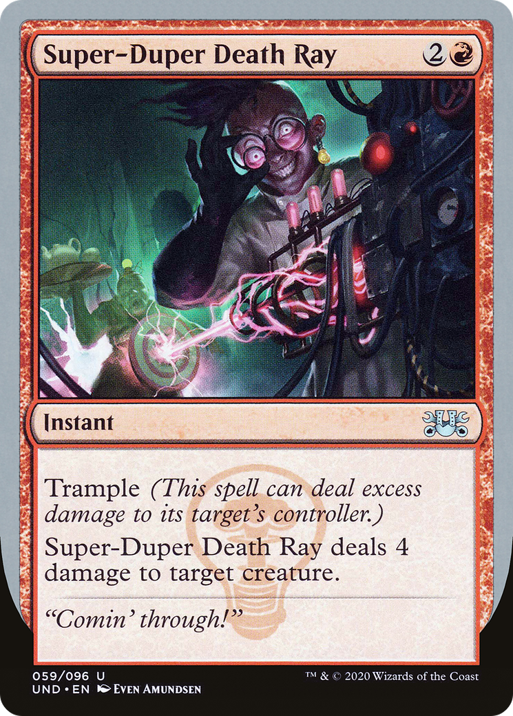Super-Duper Death Ray (UND-059) [Unsanctioned] MTG Single Wizards of the Coast