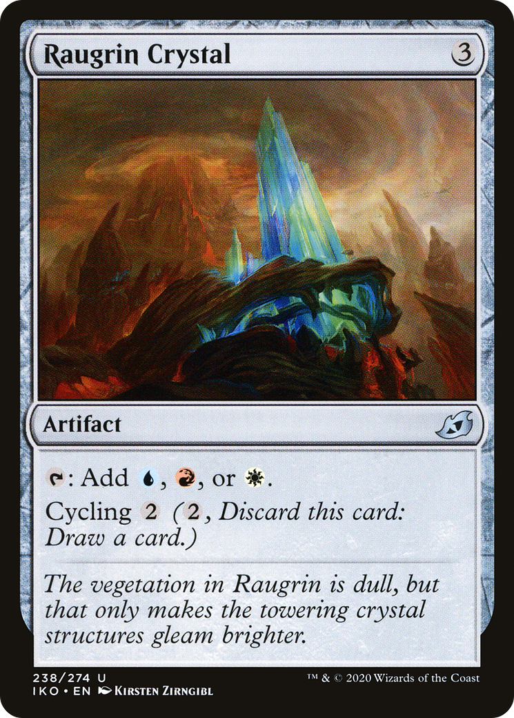 Raugrin Crystal (IKO-238) [Ikoria: Lair of Behemoths] MTG Single Wizards of the Coast