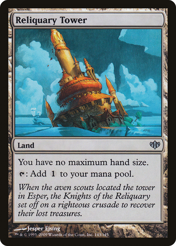 Reliquary Tower (CON-143) [Conflux] MTG Single Wizards of the Coast