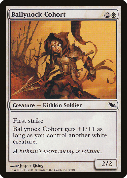 Ballynock Cohort (SHM-003) [Shadowmoor] MTG Single Wizards of the Coast