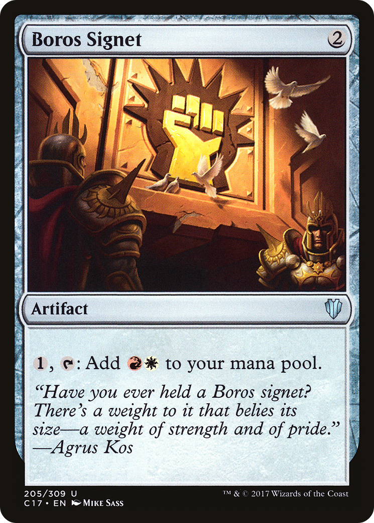 Boros Signet (C17-205) [Commander 2017] MTG Single Wizards of the Coast