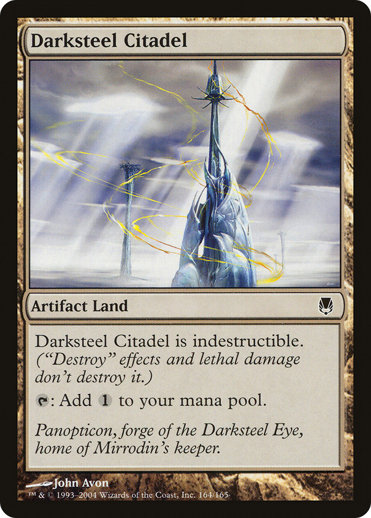 Darksteel Citadel (DST-164) [Darksteel] Foil MTG Single Wizards of the Coast