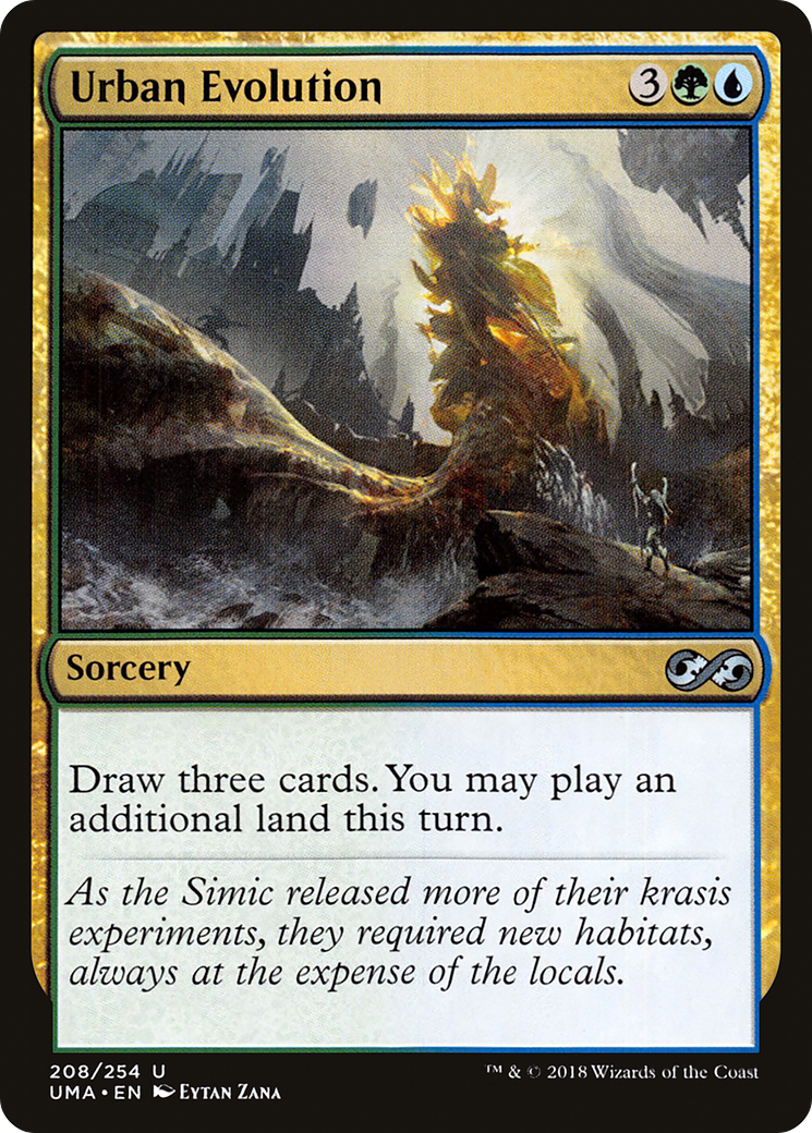 Urban Evolution (UMA-208) [Ultimate Masters] Foil MTG Single Wizards of the Coast