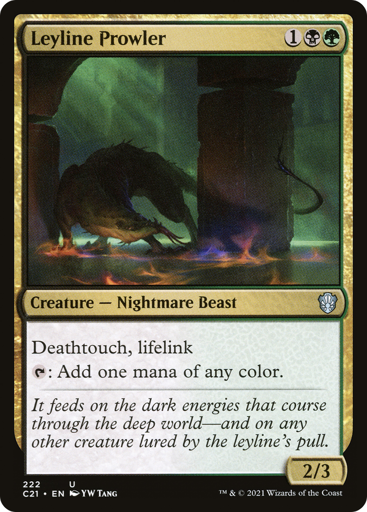 Leyline Prowler (C21-222) [Commander 2021] MTG Single Wizards of the Coast