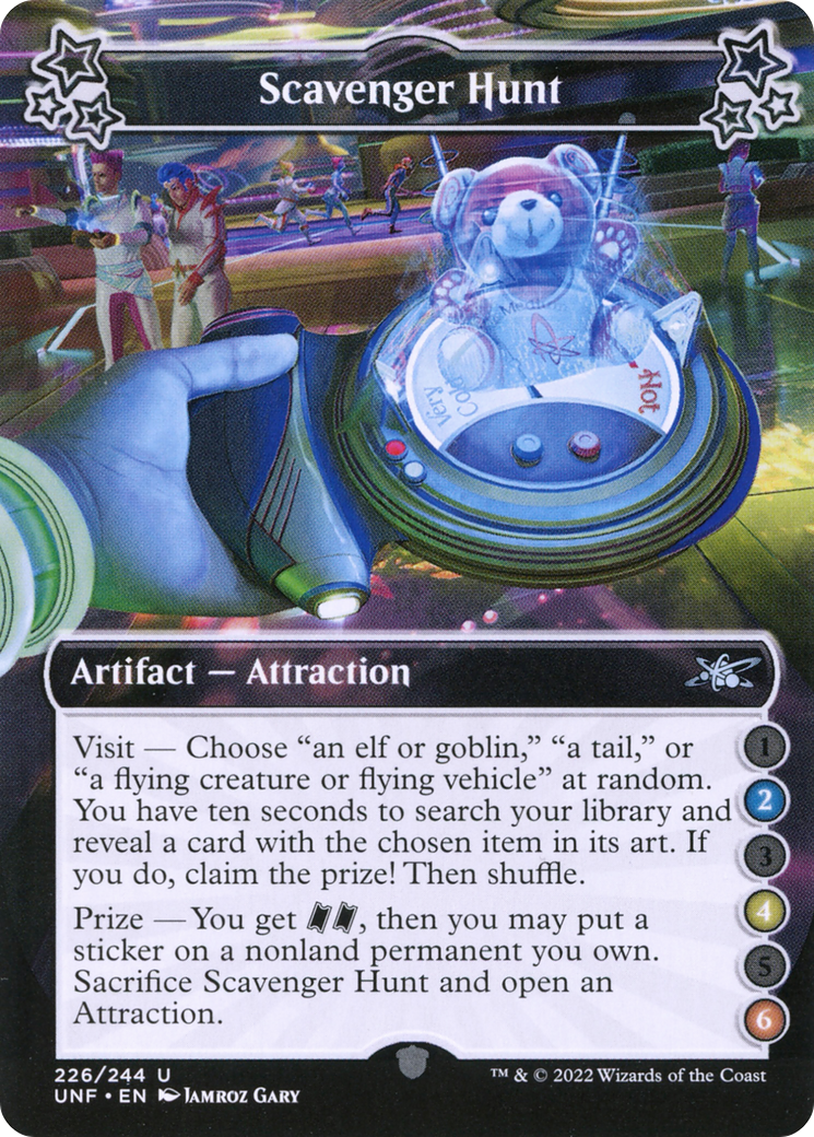 Scavenger Hunt (UNF-226B) [Unfinity] Foil MTG Single Wizards of the Coast