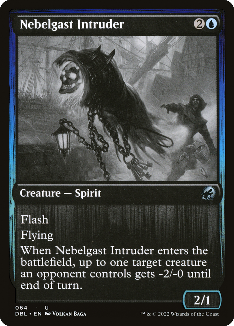 Nebelgast Intruder (DBL-064) [Innistrad: Double Feature] MTG Single Wizards of the Coast