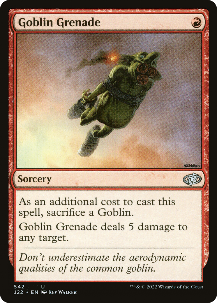 Goblin Grenade (J22-542) [Jumpstart 2022] MTG Single Wizards of the Coast