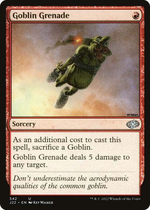 Goblin Grenade (J22-542) [Jumpstart 2022] MTG Single Wizards of the Coast