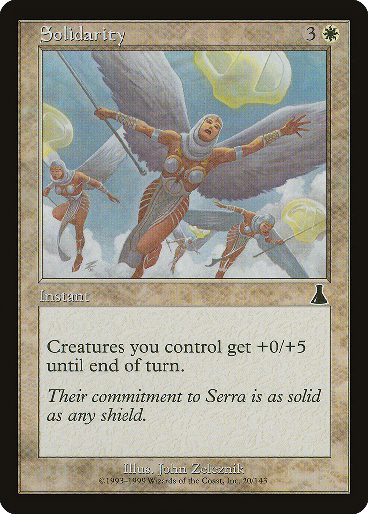 Solidarity (UDS-020) [Urza's Destiny] MTG Single Wizards of the Coast