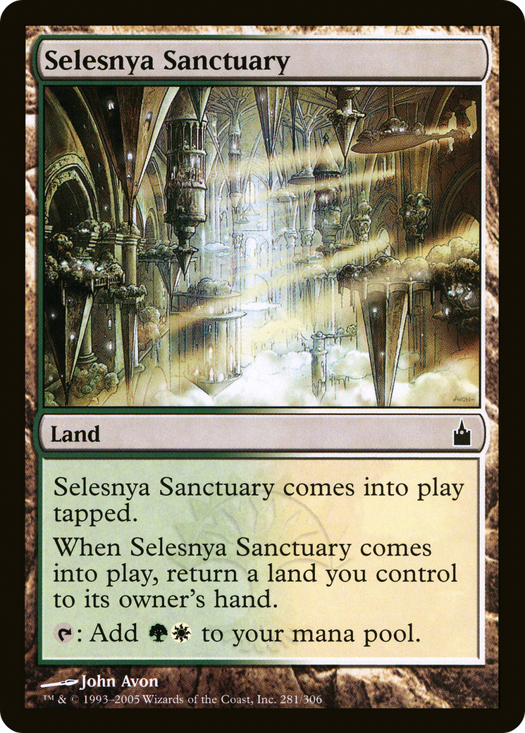 Selesnya Sanctuary (RAV-281) [Ravnica: City of Guilds] Foil MTG Single Wizards of the Coast