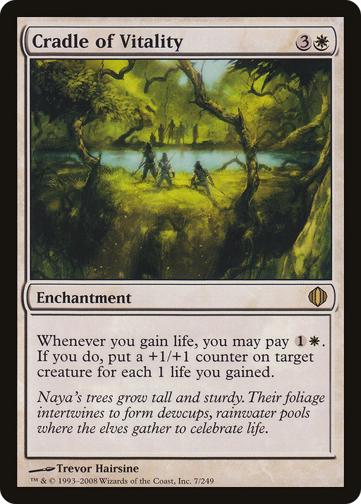 Cradle of Vitality (ALA-007) [Shards of Alara] Foil MTG Single Wizards of the Coast