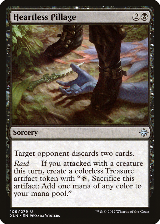 Heartless Pillage (XLN-109) [Ixalan] MTG Single Wizards of the Coast