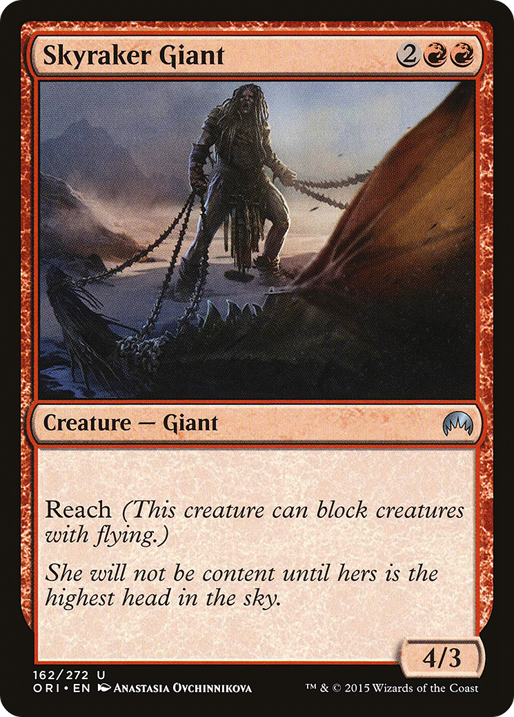 Skyraker Giant (ORI-162) [Magic Origins] MTG Single Wizards of the Coast
