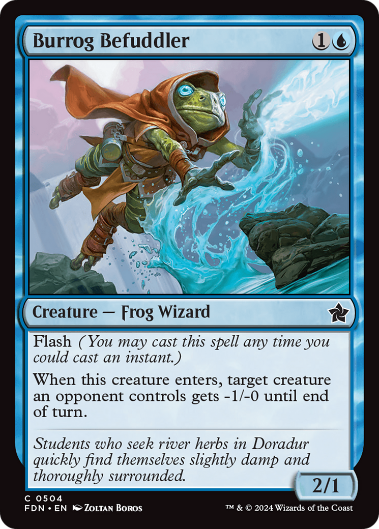 Burrog Befuddler (FDN-504) [Foundations] MTG Single Wizards of the Coast