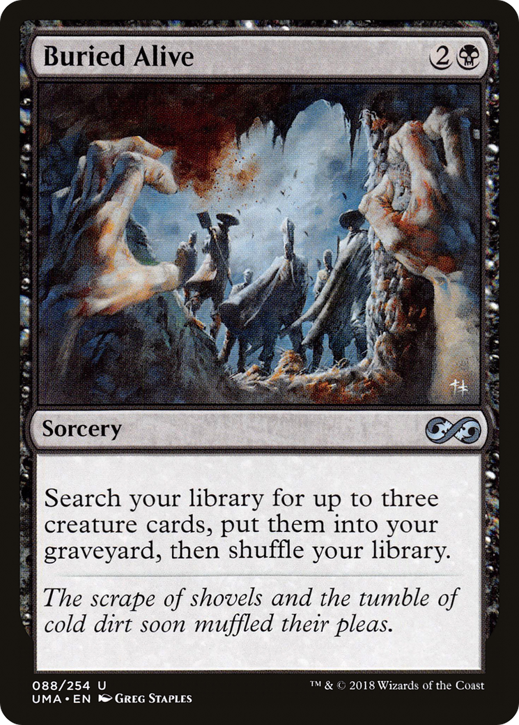 Buried Alive (UMA-088) [Ultimate Masters] MTG Single Wizards of the Coast