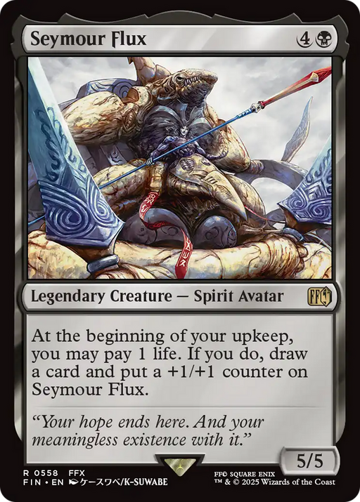 Seymour Flux (FIN-558) [FINAL FANTASY] Foil MTG Single Wizards of the Coast