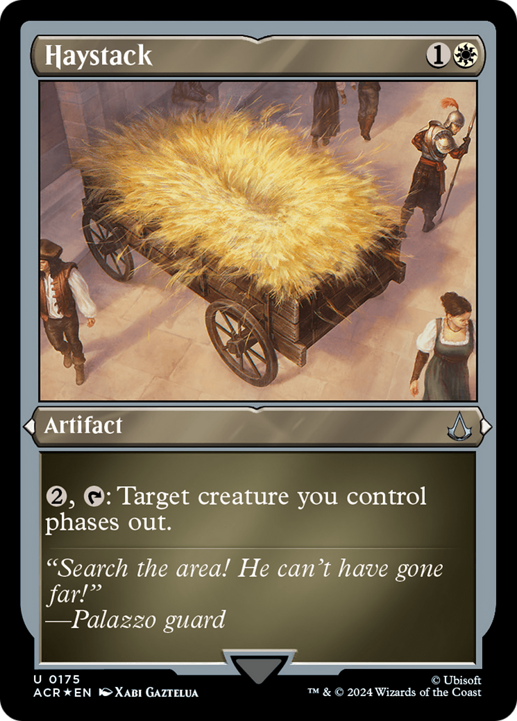 Haystack (ACR-175) [Assassin's Creed] Etched Foil MTG Single Wizards of the Coast