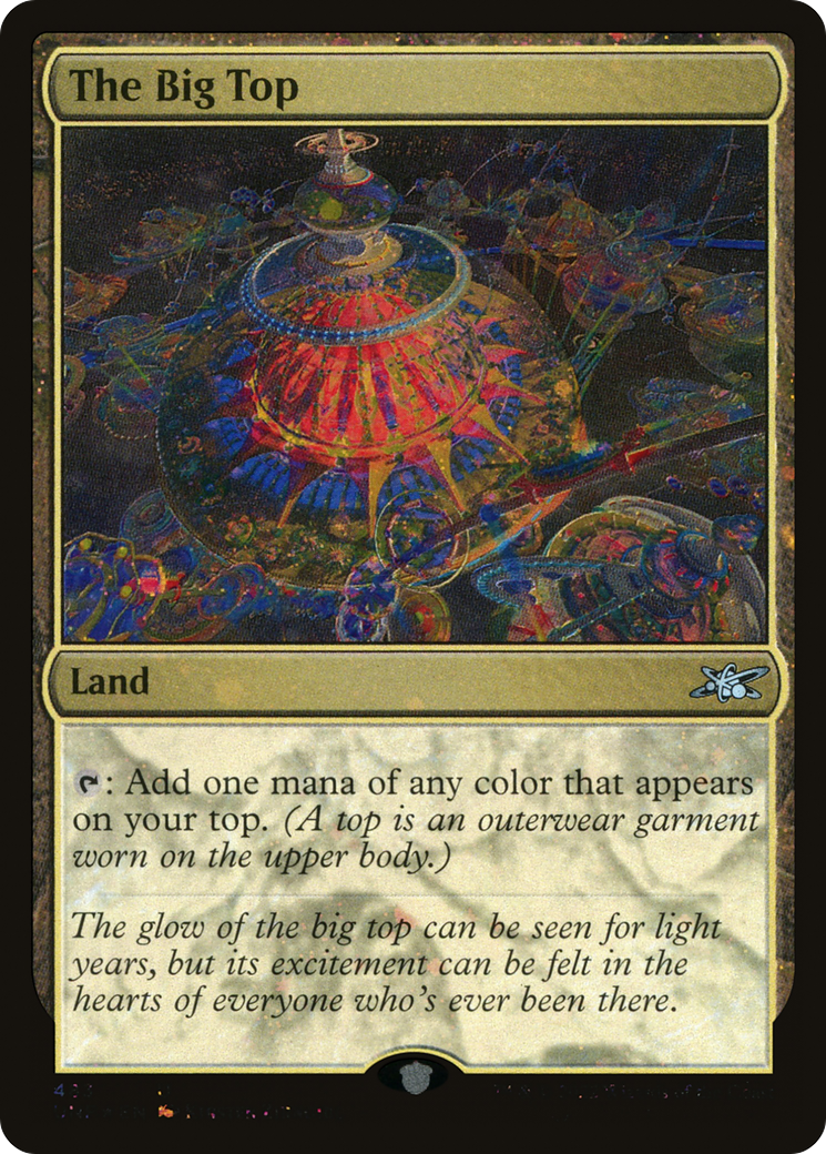 The Big Top (Galaxy Foil) (UNF-483) [Unfinity] Foil MTG Single Wizards of the Coast