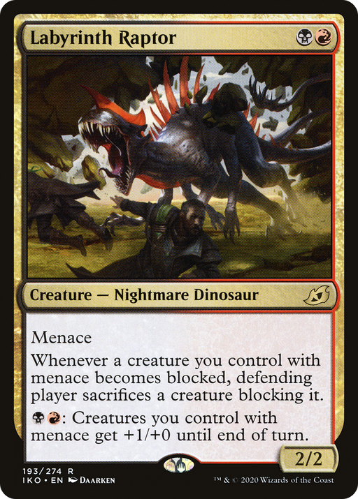 Labyrinth Raptor (IKO-193) [Ikoria: Lair of Behemoths] MTG Single Wizards of the Coast
