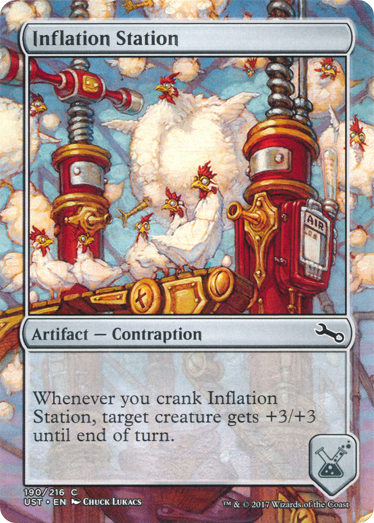 Inflation Station (UST-190) [Unstable] (Borderless) MTG Single Wizards of the Coast