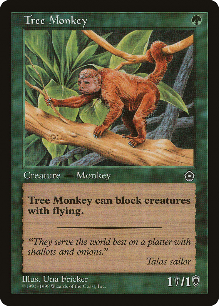 Tree Monkey (P02-148) [Misc] Portal Second Age MTG Single Wizards of the Coast