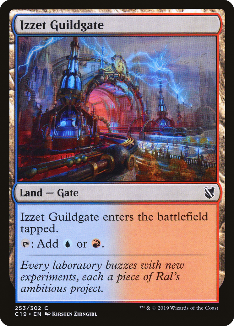 Izzet Guildgate (C19-253) [Commander 2019] MTG Single Wizards of the Coast