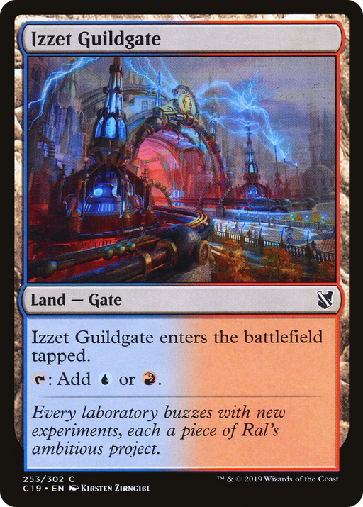 Izzet Guildgate (C19-253) [Commander 2019] MTG Single Wizards of the Coast