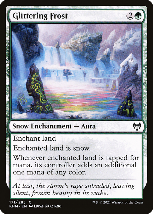 Glittering Frost (KHM-171) [Kaldheim] MTG Single Wizards of the Coast