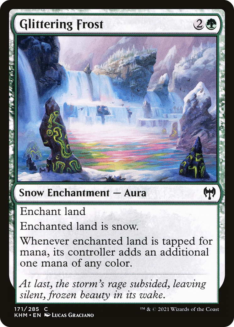 Glittering Frost (KHM-171) [Kaldheim] Foil MTG Single Wizards of the Coast