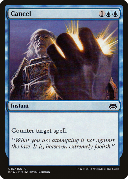 Cancel (PCA-015) [Misc] Planechase Anthology MTG Single Wizards of the Coast