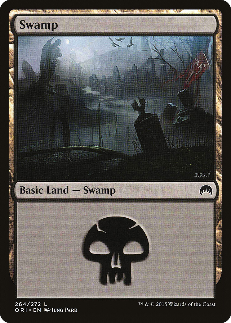 Swamp (ORI-264) [Magic Origins] MTG Single Wizards of the Coast
