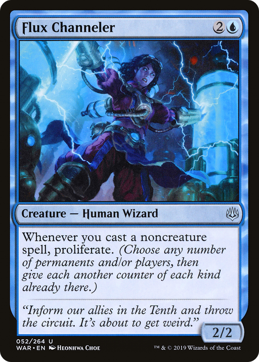 Flux Channeler (WAR-052) [War of the Spark] MTG Single Wizards of the Coast