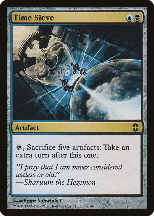 Time Sieve (ARB-031) [Alara Reborn] Foil MTG Single Wizards of the Coast