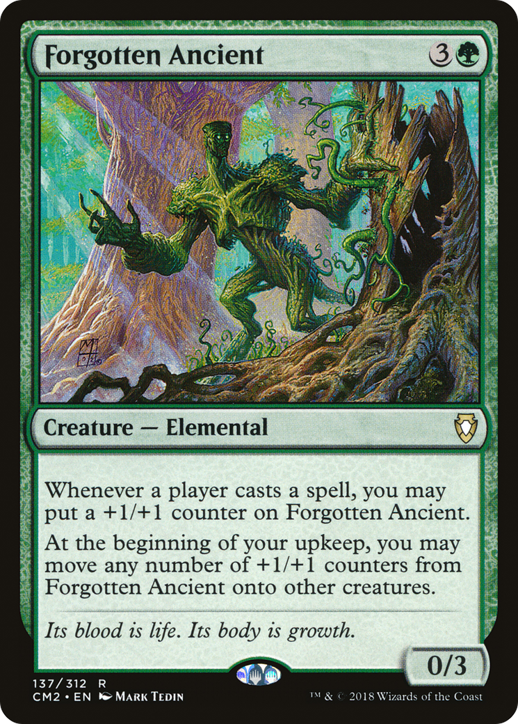 Forgotten Ancient (CM2-137) [Commander Anthology Volume II] MTG Single Wizards of the Coast