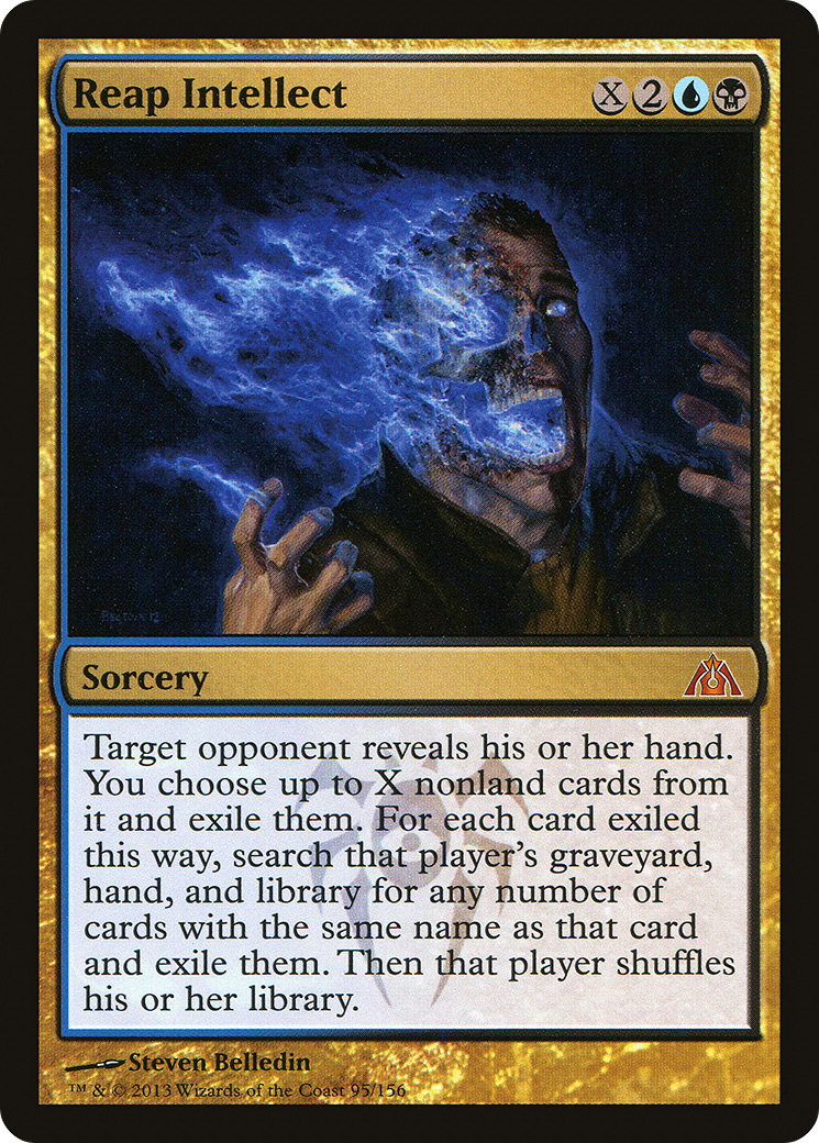 Reap Intellect (DGM-095) [Dragon's Maze] Foil MTG Single Wizards of the Coast