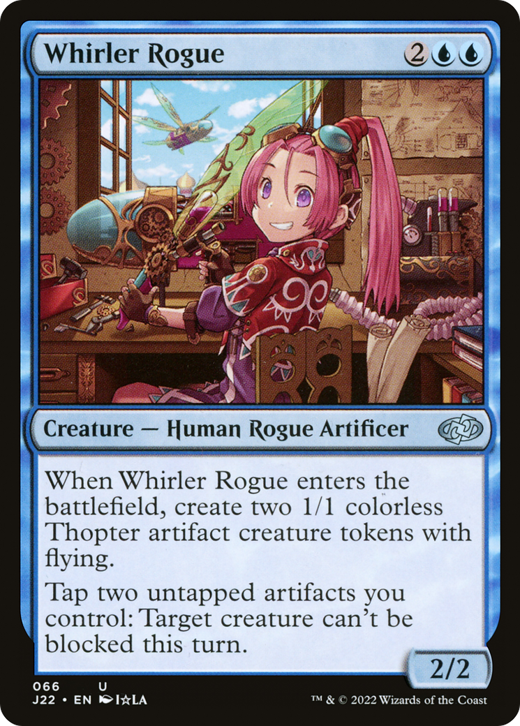 Whirler Rogue (J22-066) [Jumpstart 2022] MTG Single Wizards of the Coast