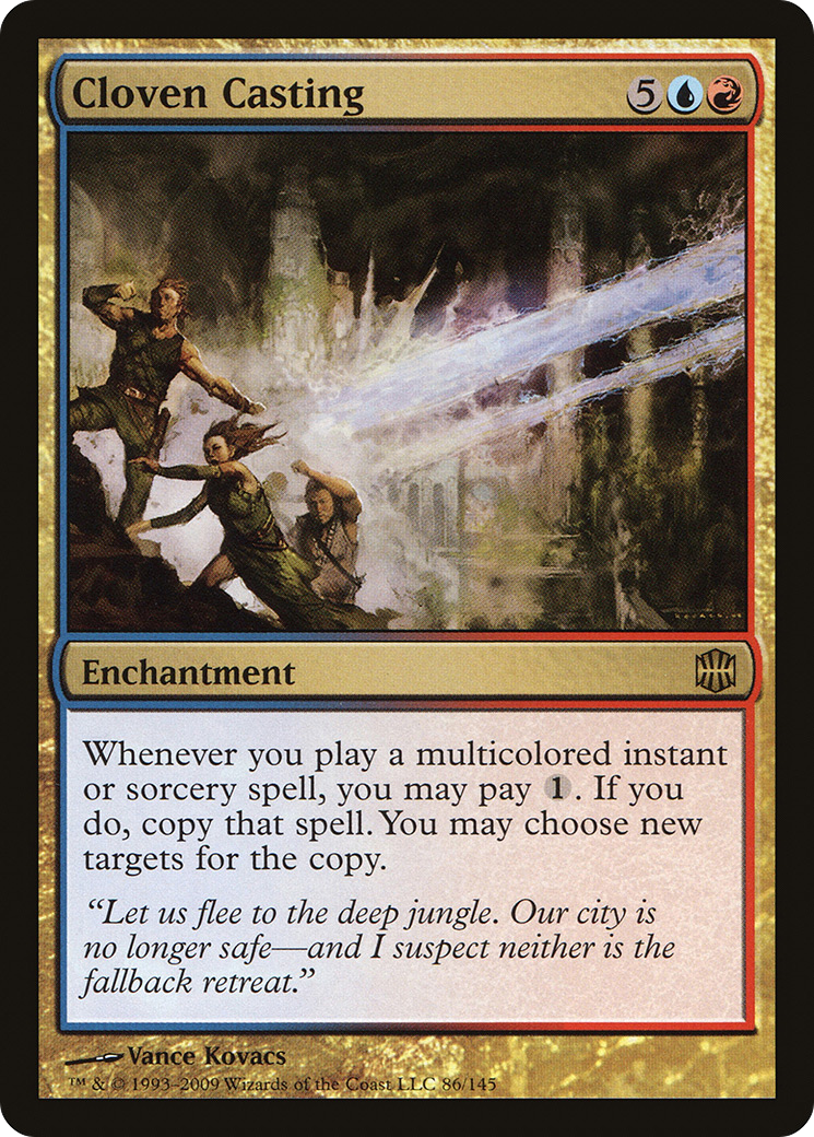 Cloven Casting (ARB-086) [Alara Reborn] Foil MTG Single Wizards of the Coast