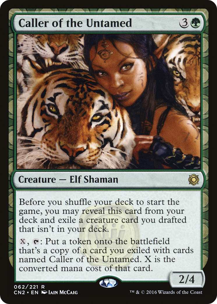 Caller of the Untamed (CN2-062) [Conspiracy: Take the Crown] MTG Single Wizards of the Coast