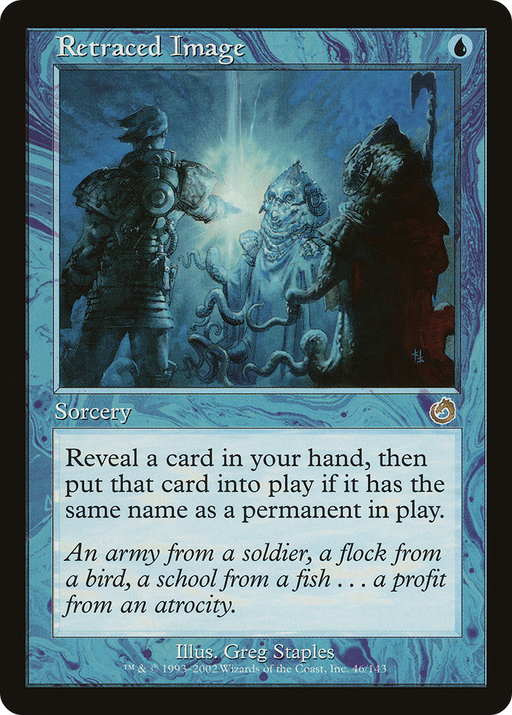 Retraced Image (TOR-046) [Torment] Foil MTG Single Wizards of the Coast