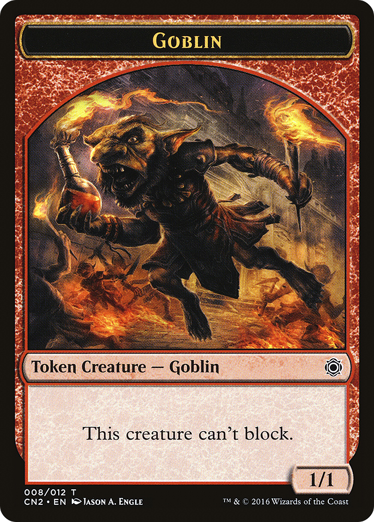 Goblin (CN2-008) [Tokens] Conspiracy: Take the Crown Tokens MTG Single Wizards of the Coast
