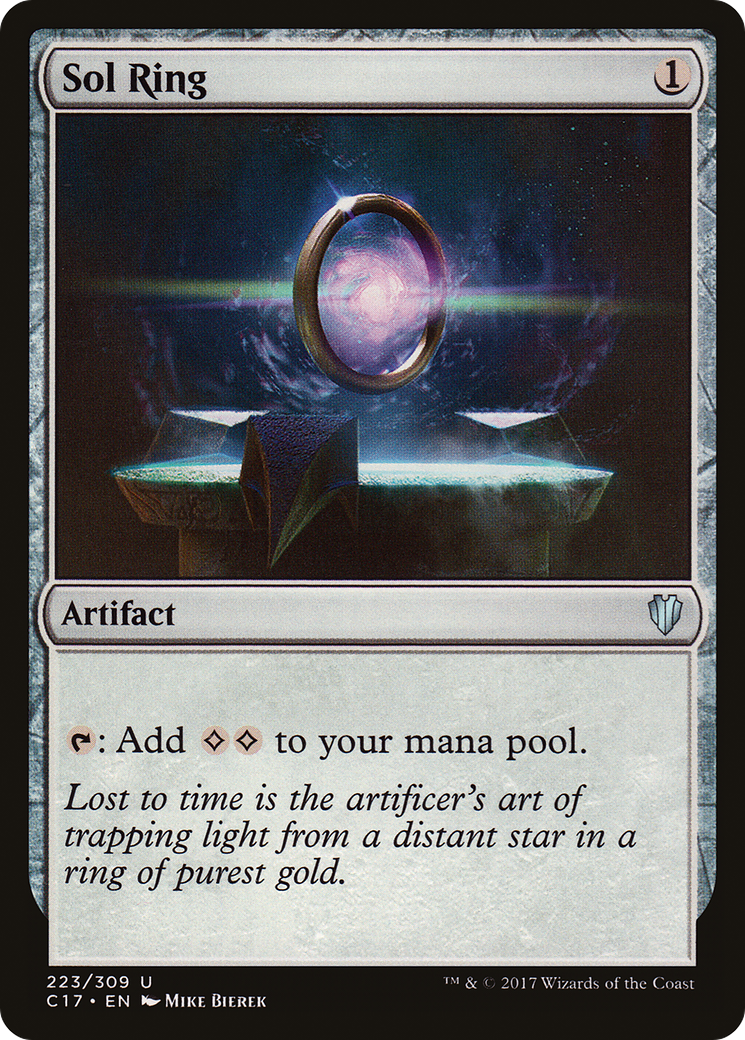 Sol Ring (C17-223) [Commander 2017] MTG Single Wizards of the Coast