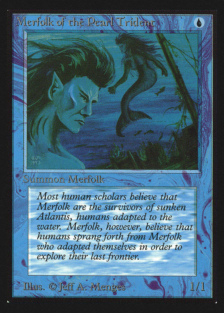 Merfolk of the Pearl Trident (CED-067) [Collectors' Edition] MTG Single Wizards of the Coast