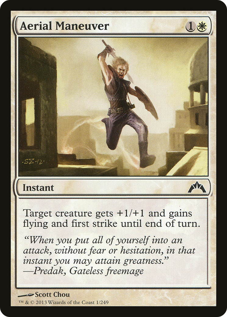 Aerial Maneuver (GTC-001) [Gatecrash] MTG Single Wizards of the Coast