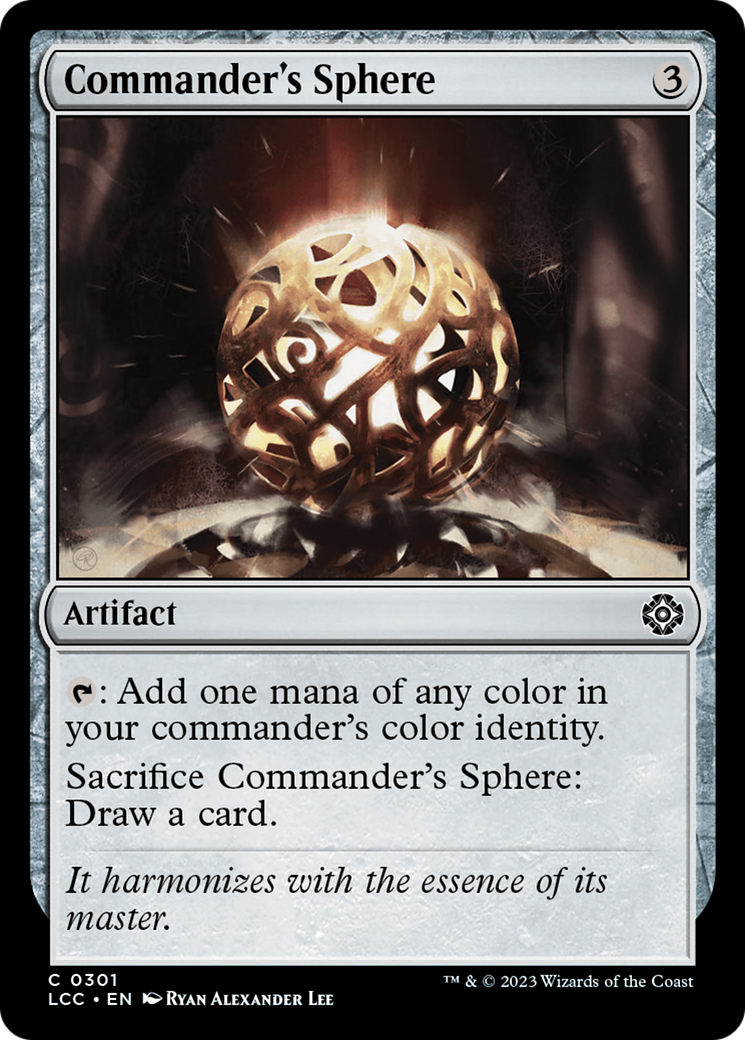 Commander's Sphere (LCC-301) [The Lost Caverns of Ixalan Commander] MTG Single Magic: The Gathering