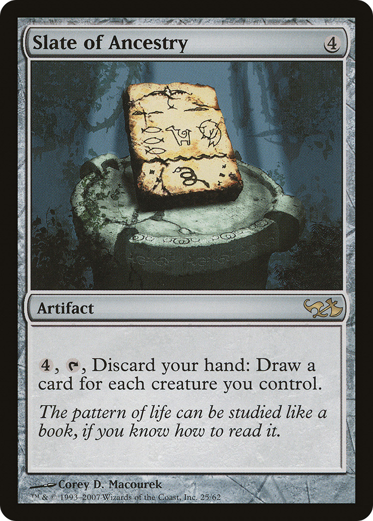 Slate of Ancestry (EVG-025) [Misc] Duel Decks: Elves vs. Goblins MTG Single Wizards of the Coast