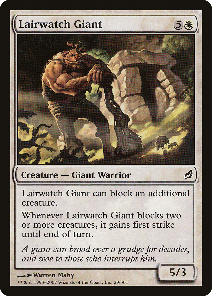 Lairwatch Giant (LRW-029) [Lorwyn] MTG Single Wizards of the Coast